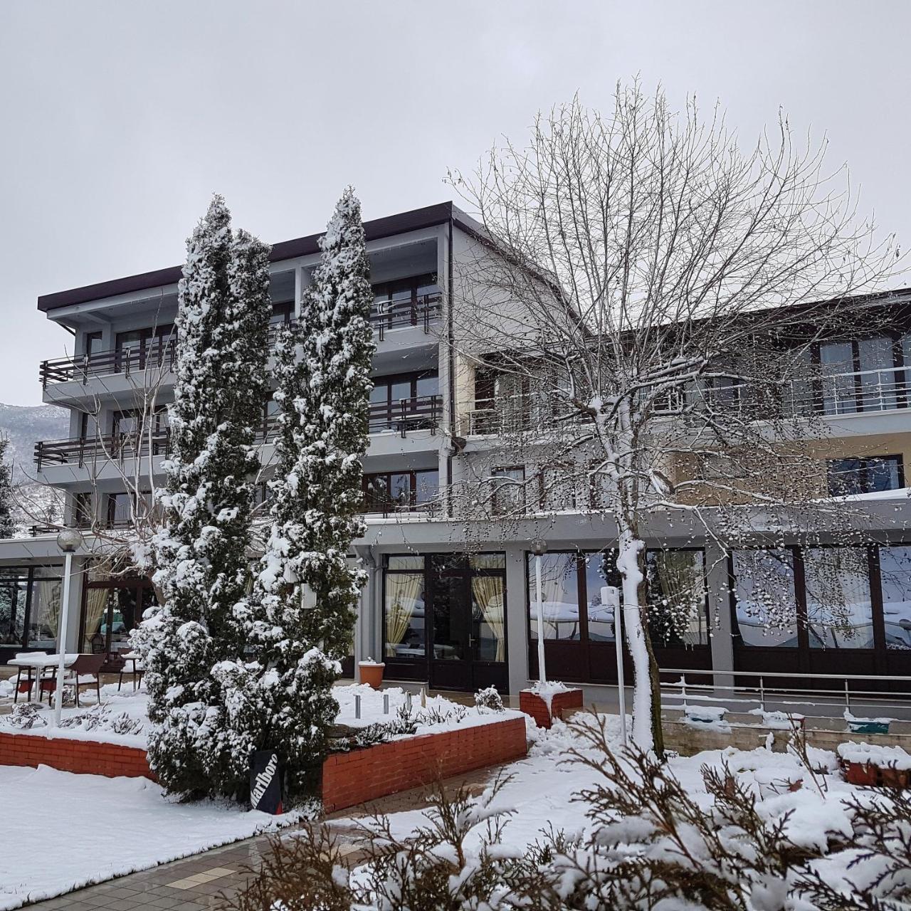 Hotel Millennium Pogradec Exterior foto